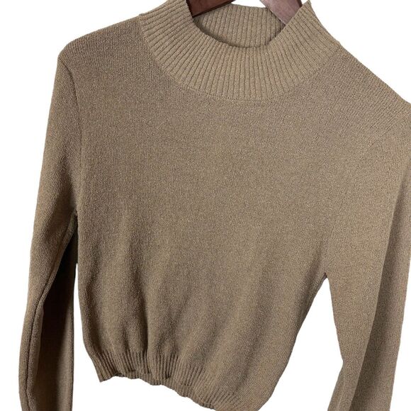 NWT Cotton On Taupe Tan Set Up Pullover Women's Medium - Picture 2 of 5